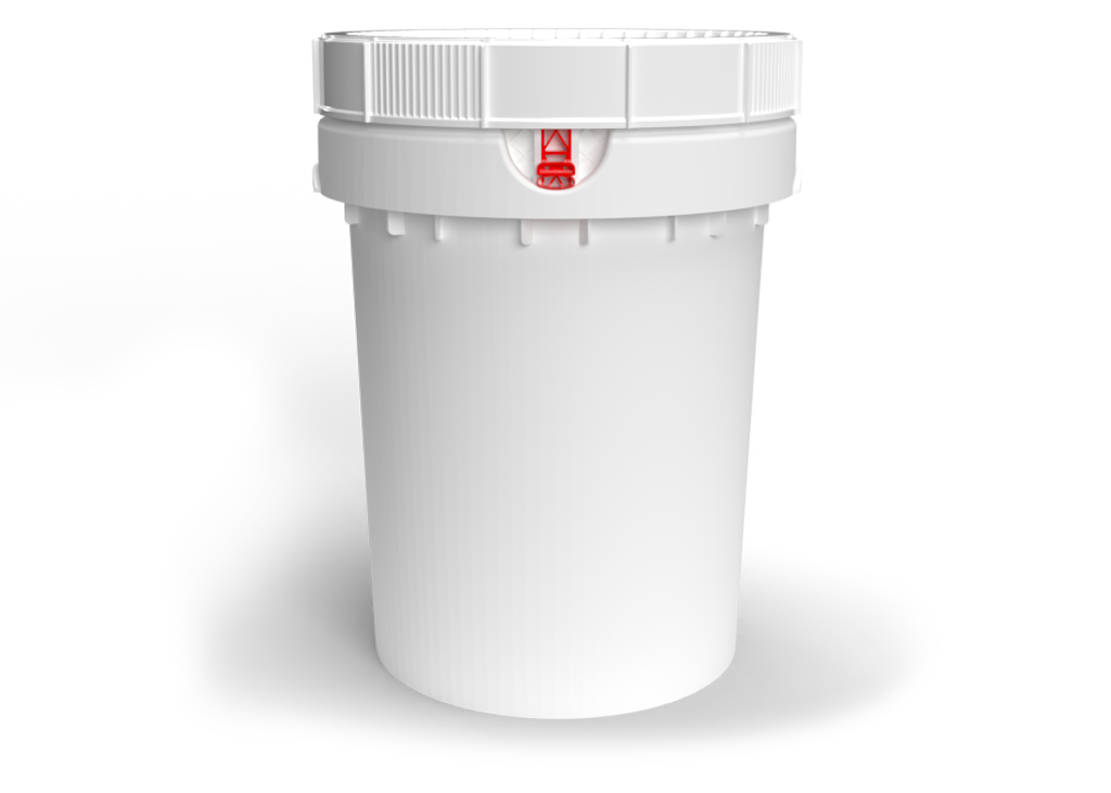 Easy to open and reseal, these user-friendly 12-gallon moisture-resistant plastic drums have an optional and recommended gasket.