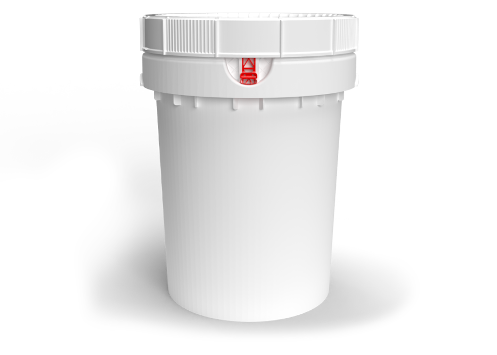 Easy to open and reseal, these user-friendly 12-gallon moisture-resistant plastic drums have an optional and recommended gasket.