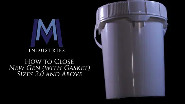 HOW TO: CLOSE NEW GEN PAILS – 2.0 & ABOVE WITH A GASKET