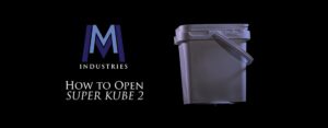 how to open super kube 2 pail