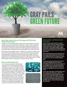 gray pails, green future - MM Pails and Containers